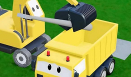 挖掘机动画视频,一窥现代工程机械的强大与魅力